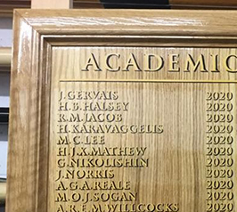 honour board